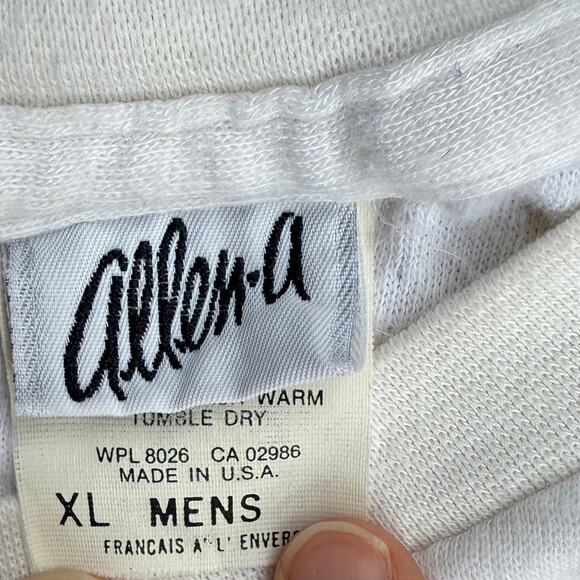 Vintage Allen A men’s undershirt XL white - Picture 4 of 5